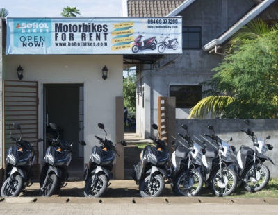 motorcycle rental Bohol